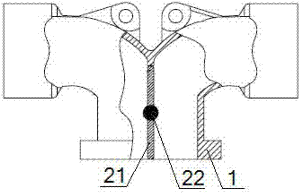 一種帶排氣制動碟閥的發(fā)動機排氣管的制造方法與工藝