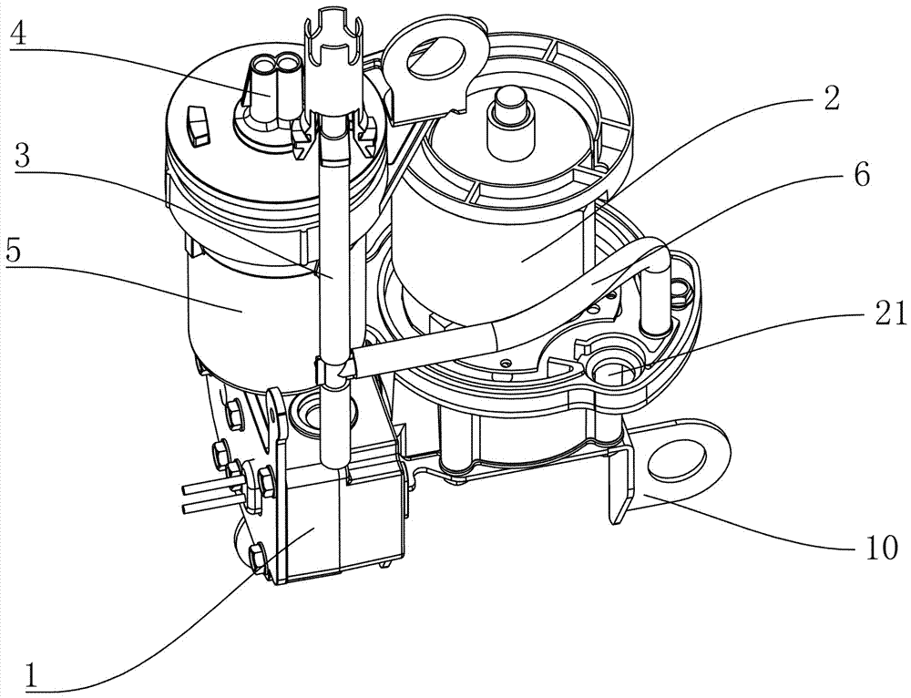 一种汽车电子充气泵的制造方法与工艺