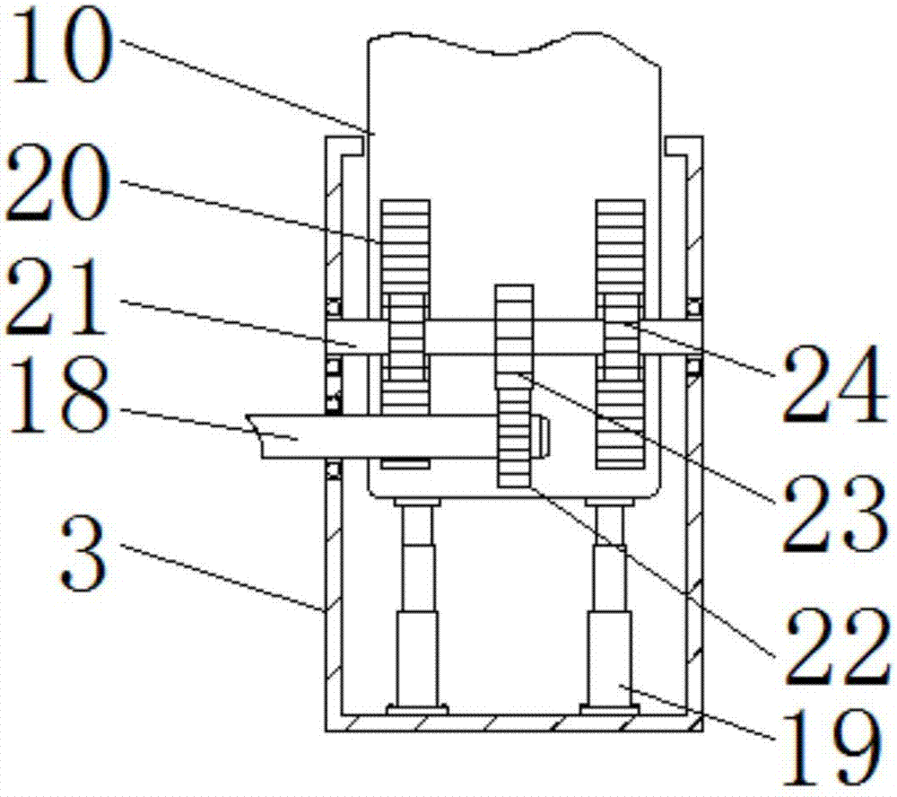 一種可改變高度的建筑用燈的制造方法與工藝