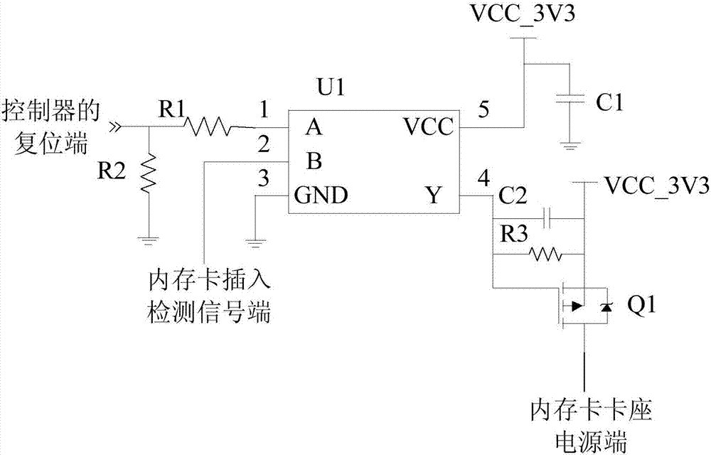 一種內(nèi)存卡的控制電路的制造方法與工藝