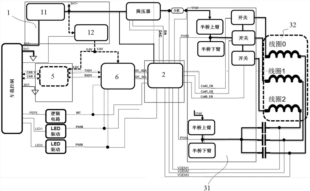 一種15瓦帶CAN總線通信的車載無線充電裝置的制造方法