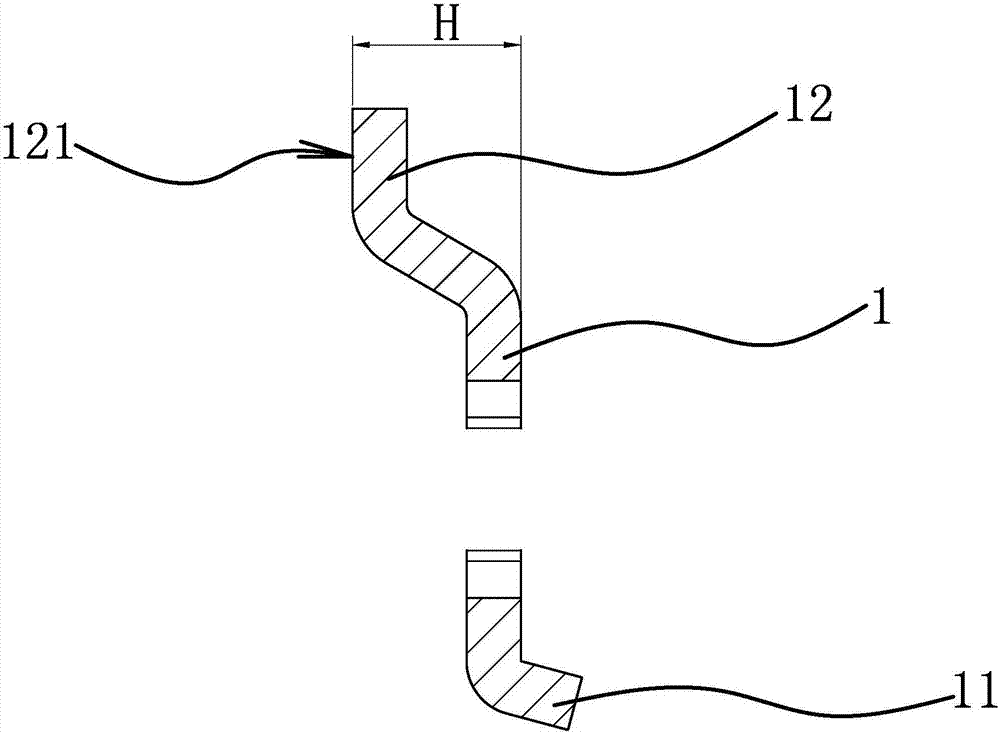 一種電動(dòng)車(chē)電機(jī)用雙耳止轉(zhuǎn)彎鉤的制造方法與工藝