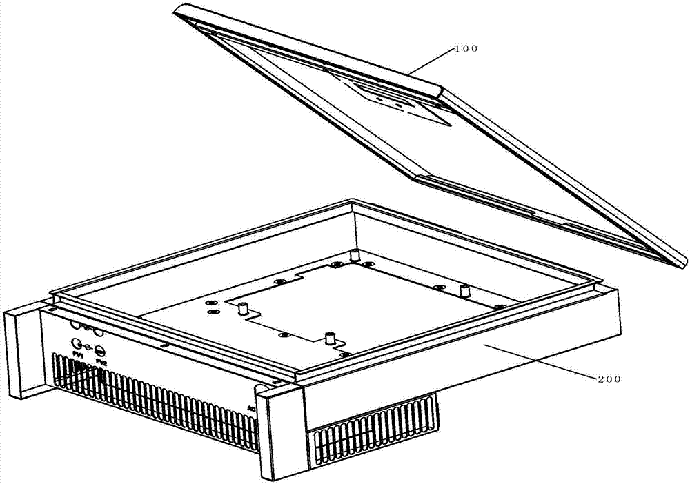 一种光伏逆变器壳体及光伏逆变器的制造方法与工艺