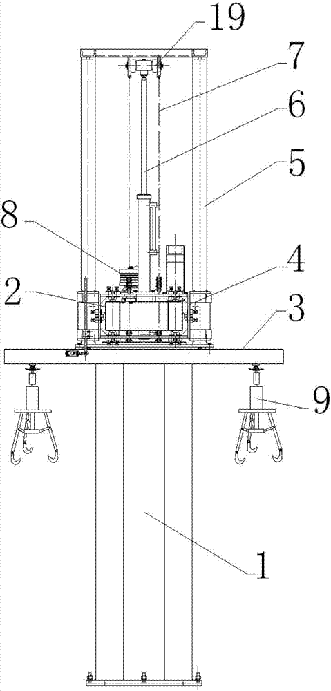 一种长晶炉坩埚吊装装置的制造方法