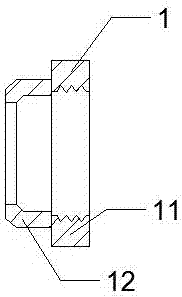 一种厚壁电气钢管卡紧式连接装置的制造方法