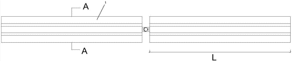 一种可移动摩擦型中央护栏及其制作方法与流程