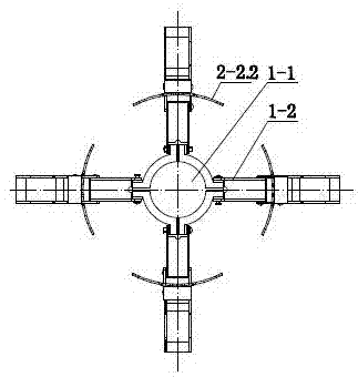 一種可折疊的自動(dòng)夾緊支撐座結(jié)構(gòu)的制造方法與工藝