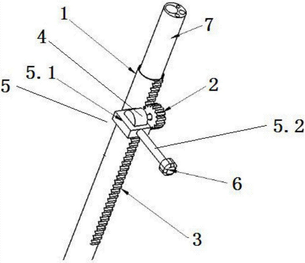 一種柔性內(nèi)窺鏡的電子伸縮結(jié)構(gòu)的制造方法與工藝