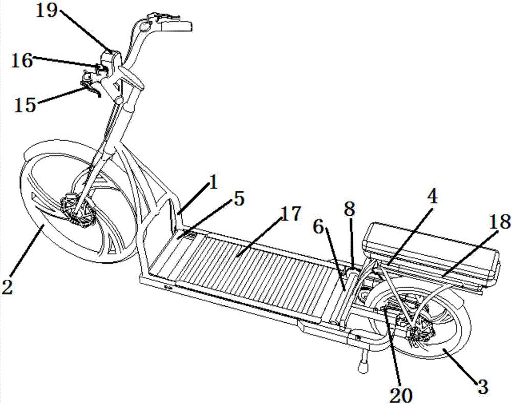 一种代步健身多用电动自行车的制造方法与工艺