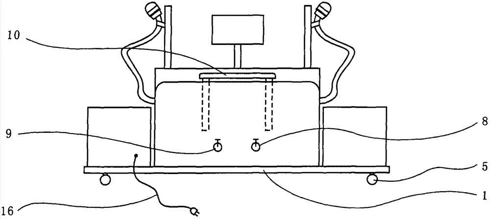 内置冲击波发生装置的足浴盆的制造方法