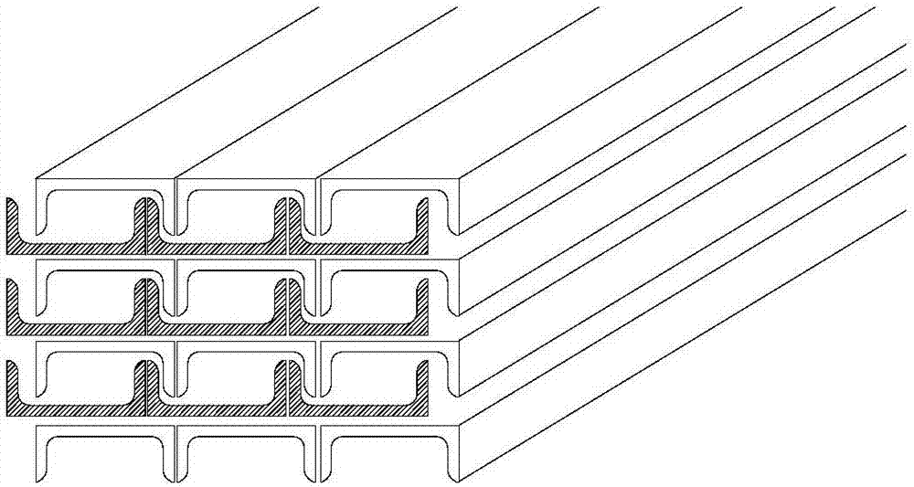 一種型鋼全自動(dòng)碼垛機(jī)組及其操作方法與流程