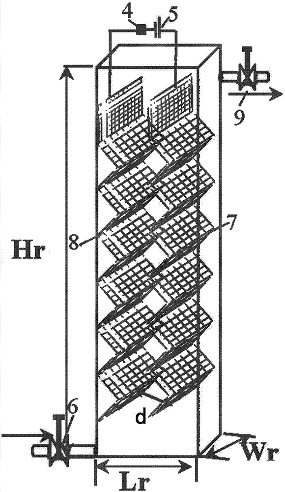 電極、單極室生物電化學(xué)設(shè)備及調(diào)整其水力流態(tài)的方法與流程