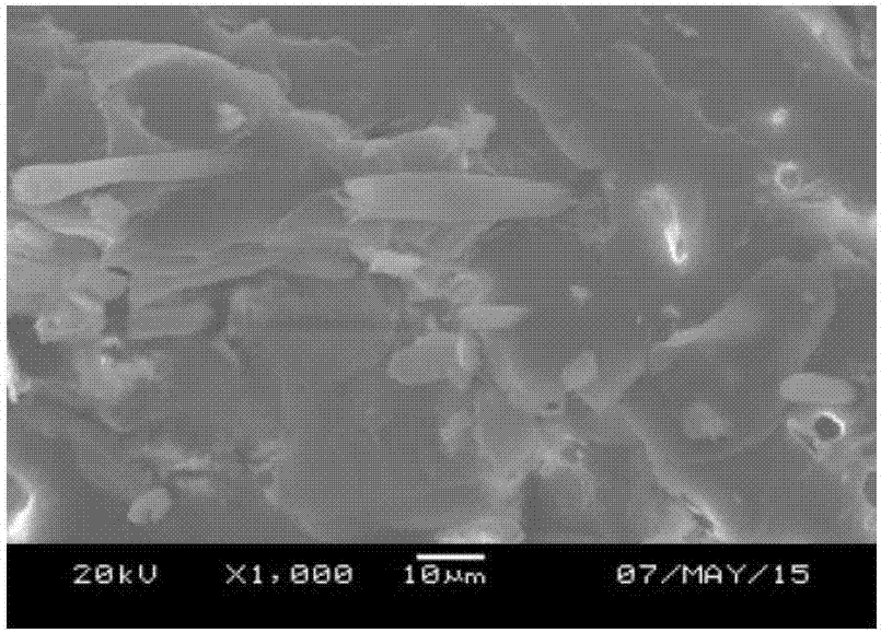 添加炭化FF 的HDPE/FF 復(fù)合材料及其制備方法與流程