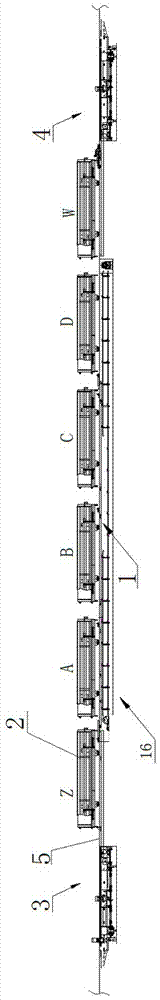 加氣混凝土砌塊靜停養(yǎng)護階段模具輸送系統(tǒng)及工作方法與流程