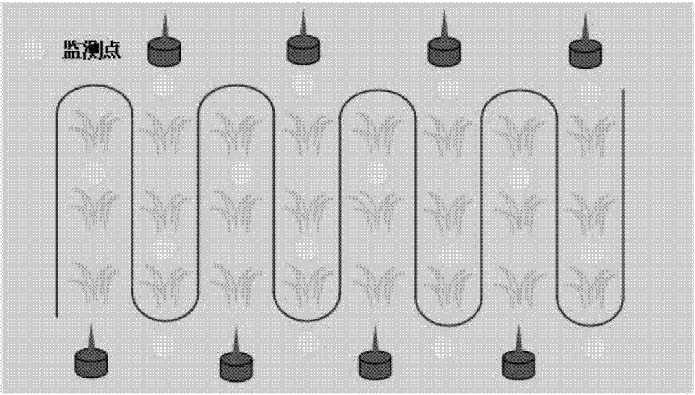 基于北斗衛(wèi)星系統(tǒng)的無人機(jī)智能節(jié)水灌溉系統(tǒng)及構(gòu)建方法與流程