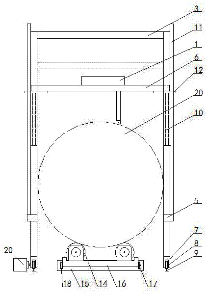 一种筒体对接自动埋弧焊装置的制造方法