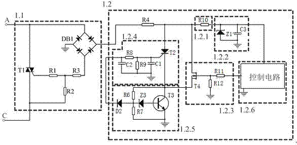 一種微電流控制的電子開關(guān)的制造方法與工藝