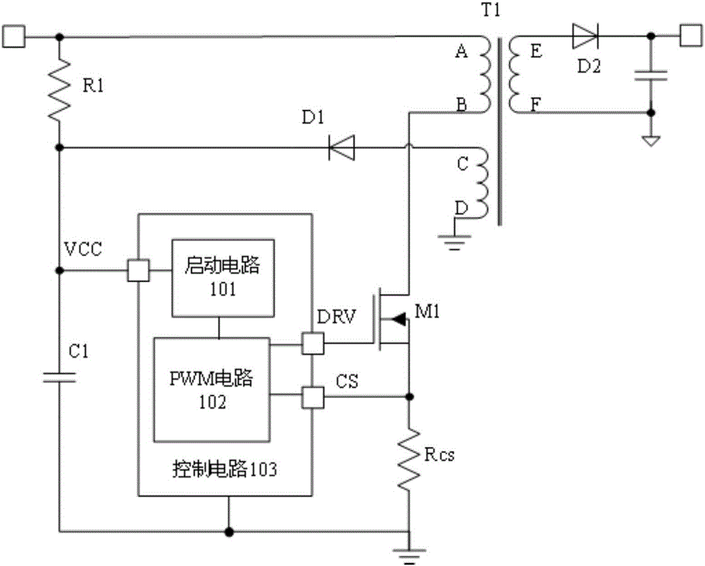 一种利用PowerMOS管实现高压快速启动的AC‑DC开关电源用供电电路的制造方法与工艺