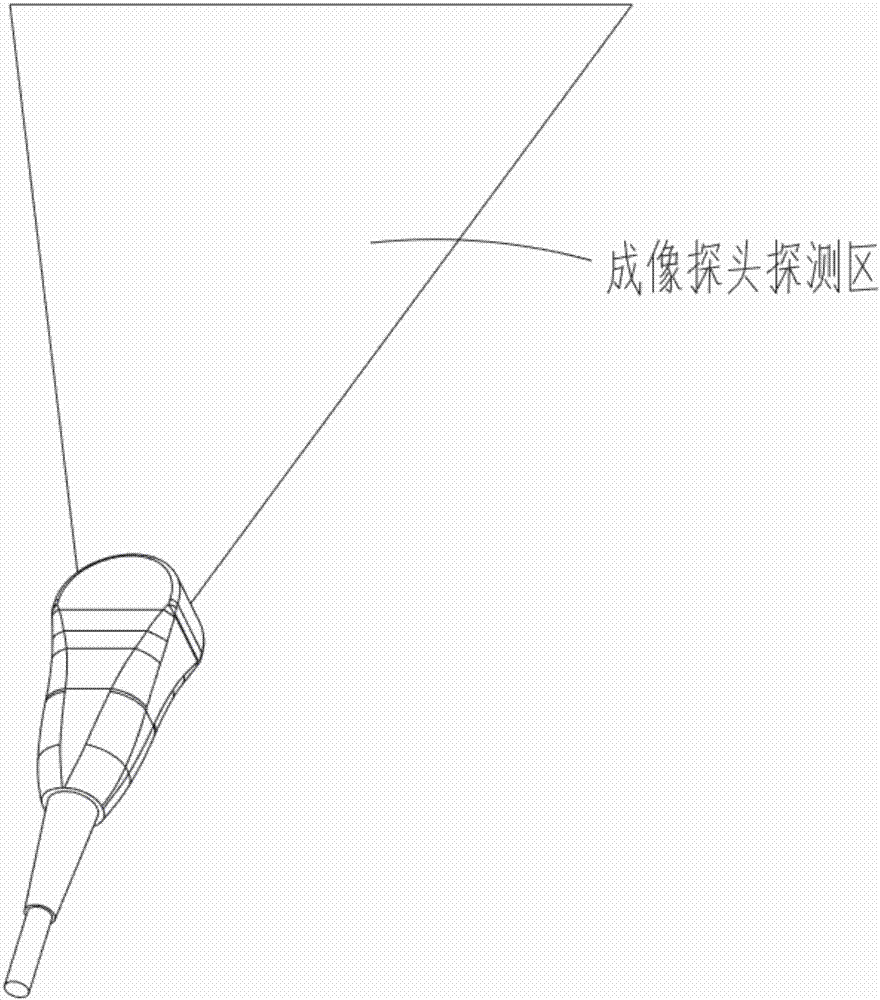 一种带中心旋转成像探头的双曲面条状功率超声装置的