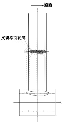 一种整体铸造成型大型高动力船舶用艉轴架铸钢件的制造方法与工艺