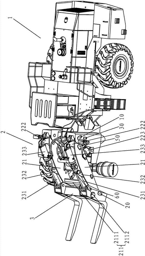 一種動(dòng)作平穩(wěn)的輪式叉裝機(jī)的制造方法與工藝