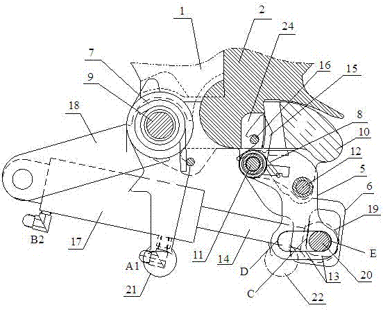 一種具有機(jī)械順序控制裝置的液壓吊卡的制造方法