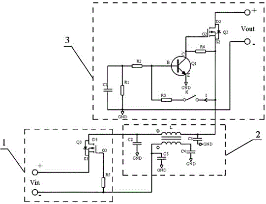 一种保护大功率系统设备的电压输出控制装置的制造方法