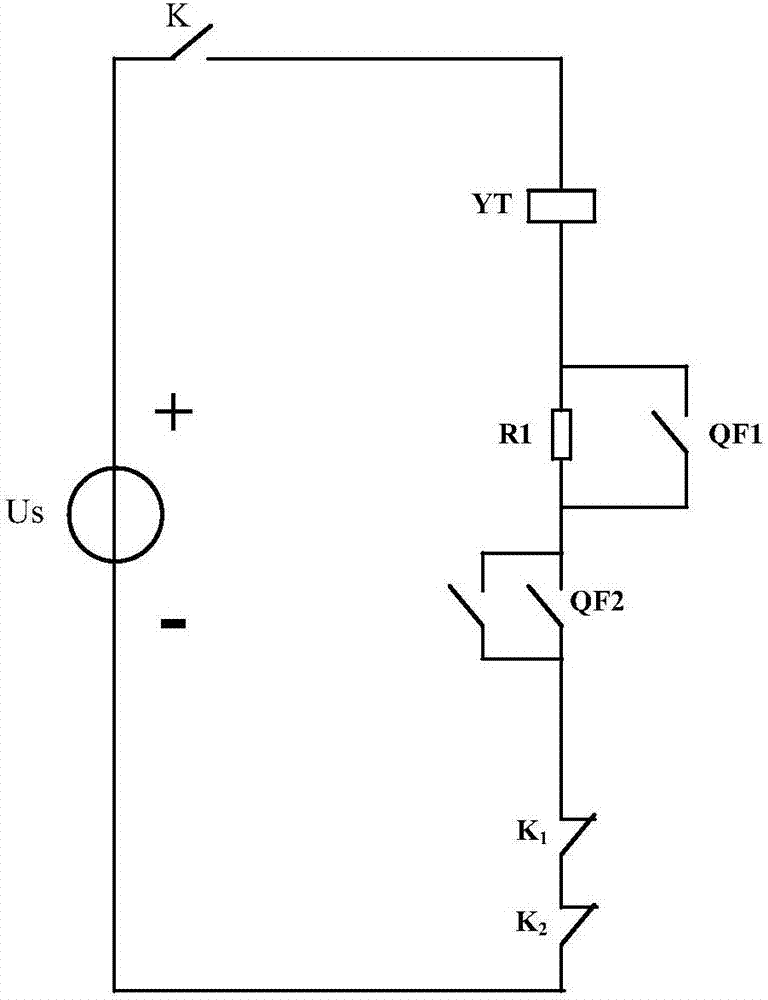 一種短時(shí)延斷路器及其分閘回路和操動(dòng)機(jī)構(gòu)的制造方法與工藝