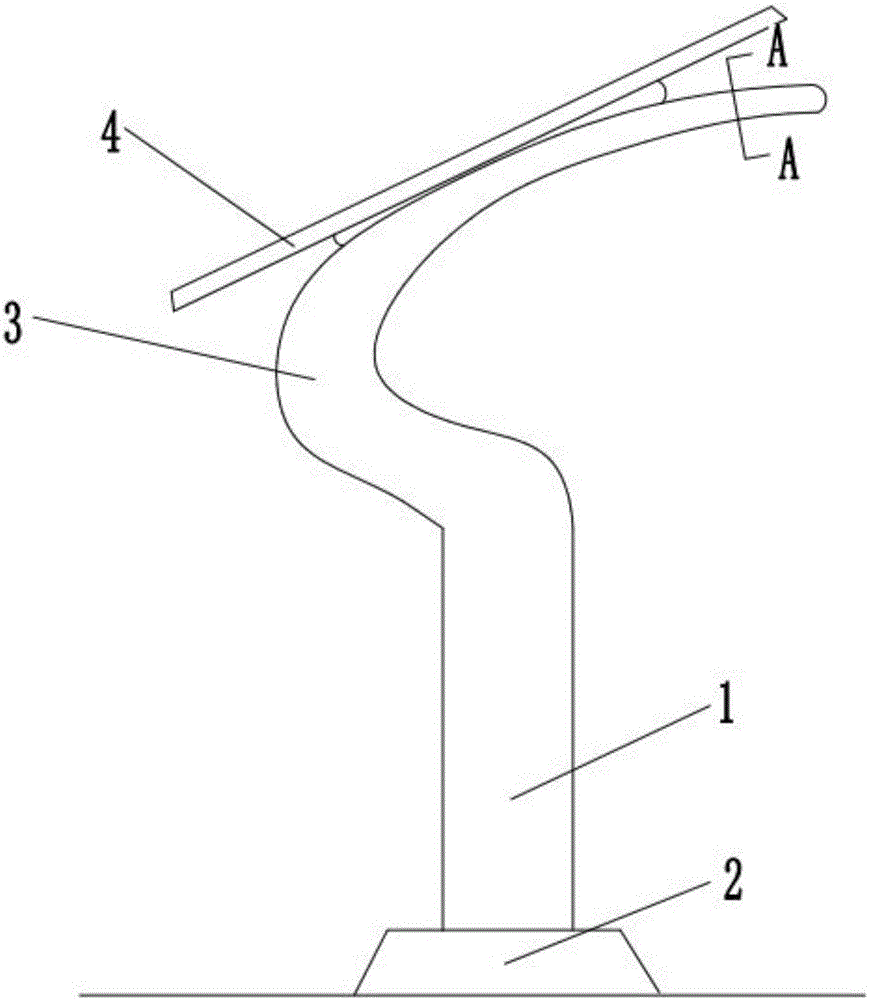一种Y型双滑轨可调整光伏支架的制造方法与工艺