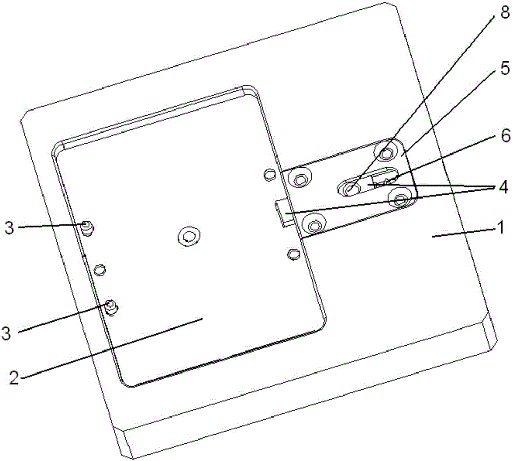 一种晶体基座片定位夹紧装置的制造方法