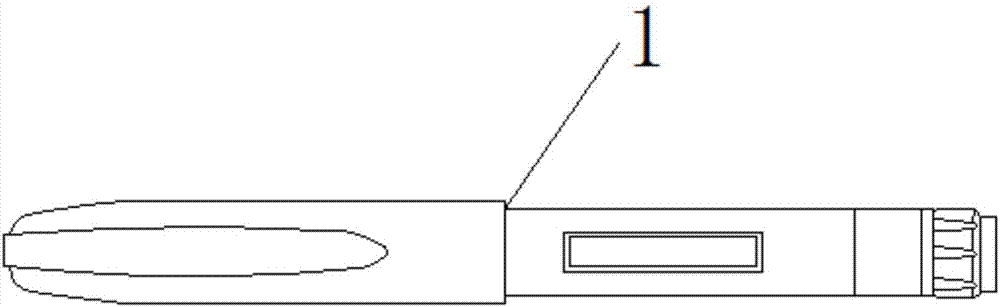一種便于觀察胰島素剩余量的注射筆的制造方法與工藝