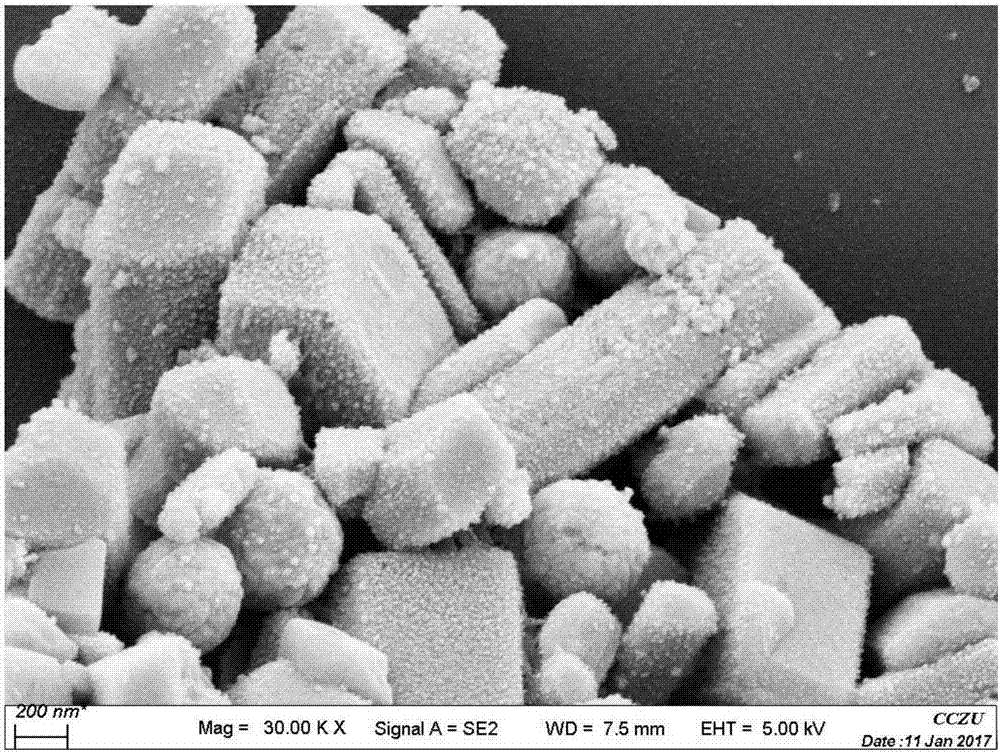 一种氯氧化铋@硫化镉/碳酸银复合可见光催化剂的制备方法与流程
