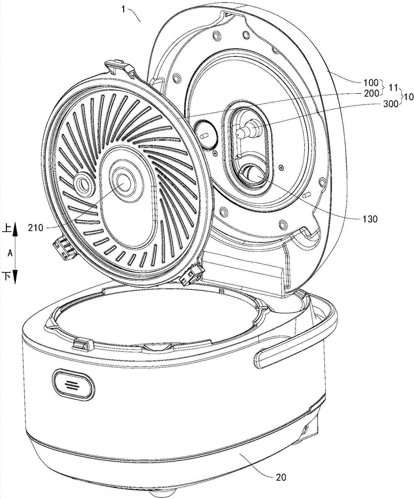 锅盖组件和具有其的烹饪器具的制造方法与工艺