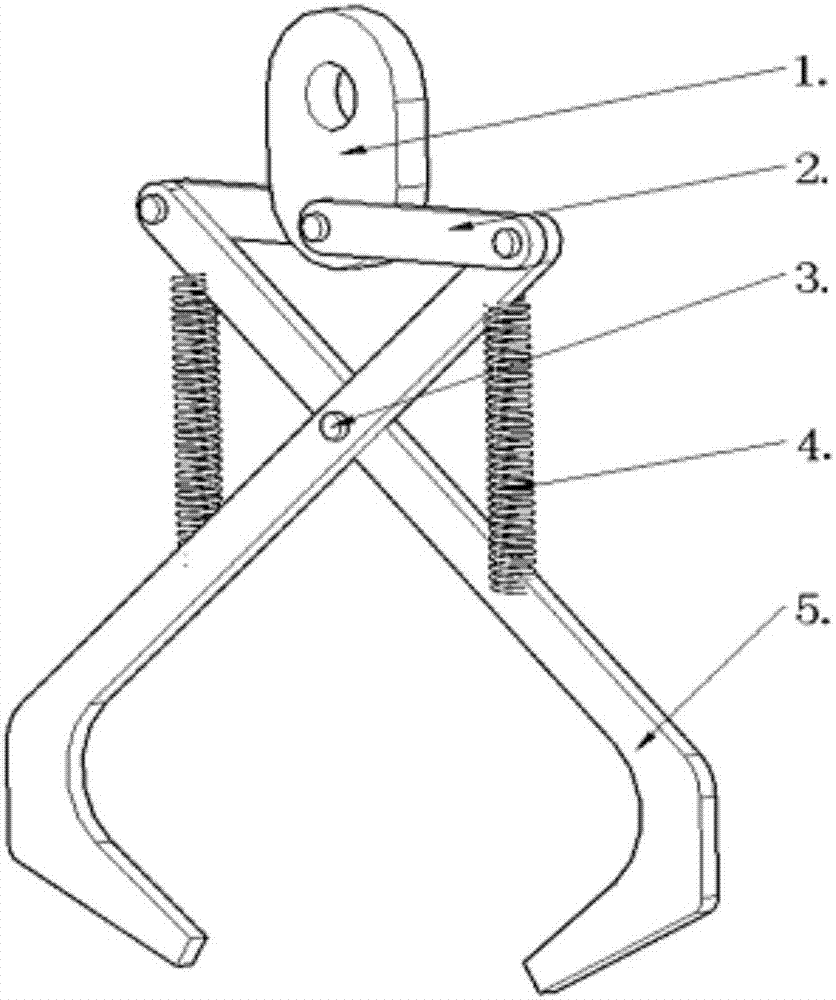 重力式T型材吊运夹持工具的制造方法与工艺