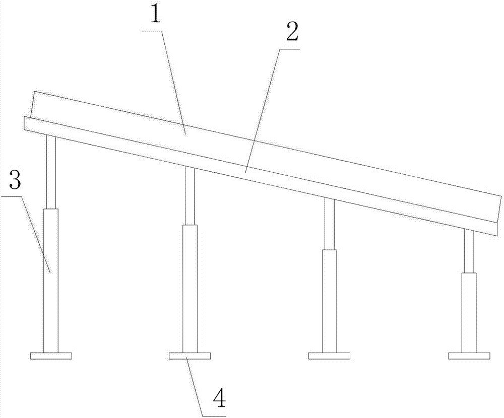 用于土建施工中的角度可調的升降式物料滑槽的制造方法與工藝