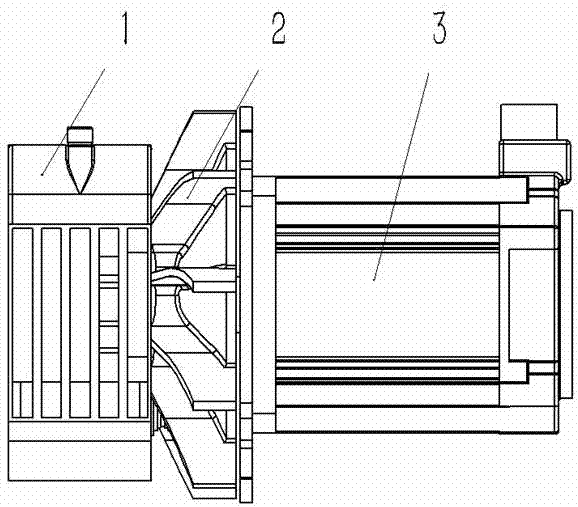 一種車用滑片空氣壓縮機(jī)散熱葉輪的制造方法與工藝