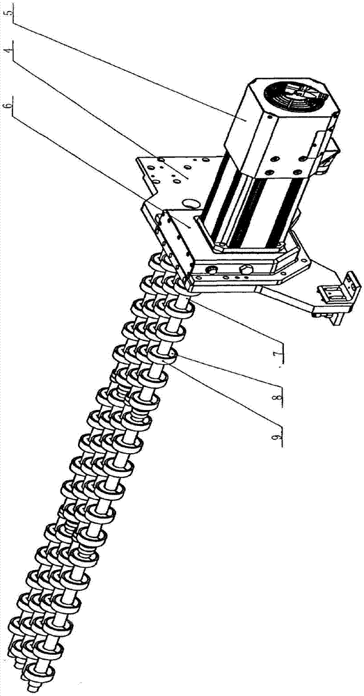 一种纸箱印刷开槽模切机的轮轴伺服驱动装置的制造方法