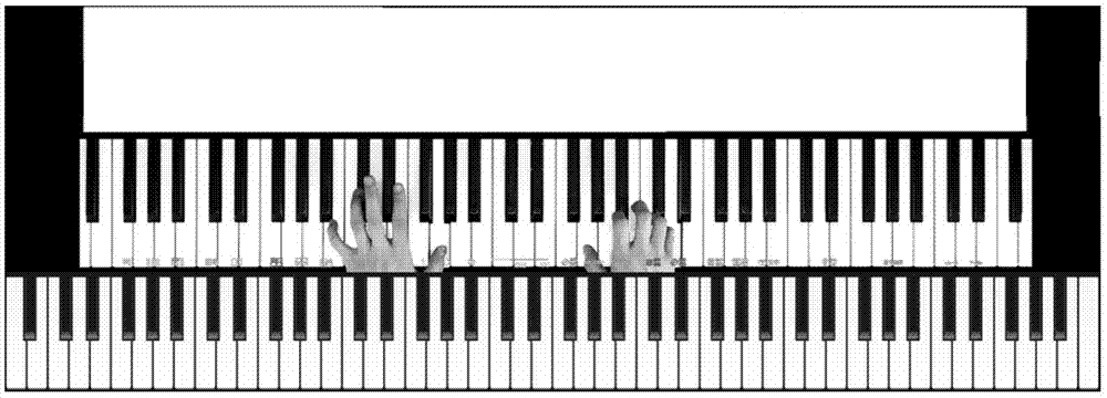 一种智能钢琴大屏显示教学系统的制造方法与工艺