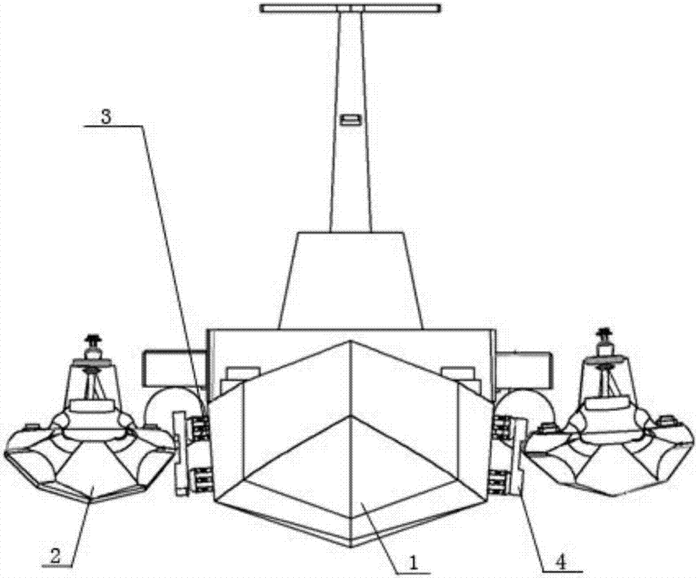 一種自動(dòng)系固的無(wú)人艇協(xié)同編隊(duì)及系固方法與流程