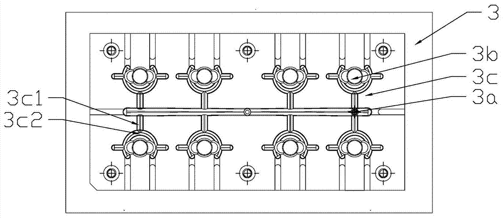 一種筆桿注塑模具的制作方法與工藝