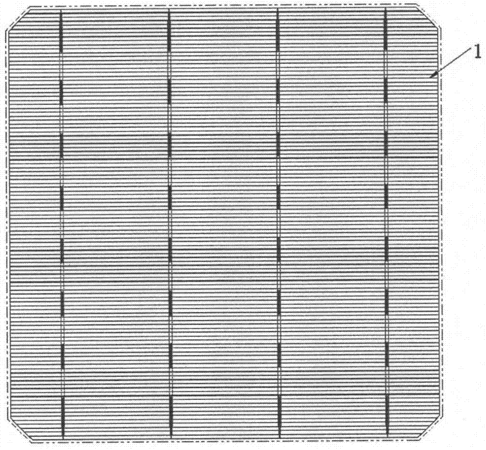 一種密柵高效單晶電池正電極網(wǎng)版的制作方法與工藝