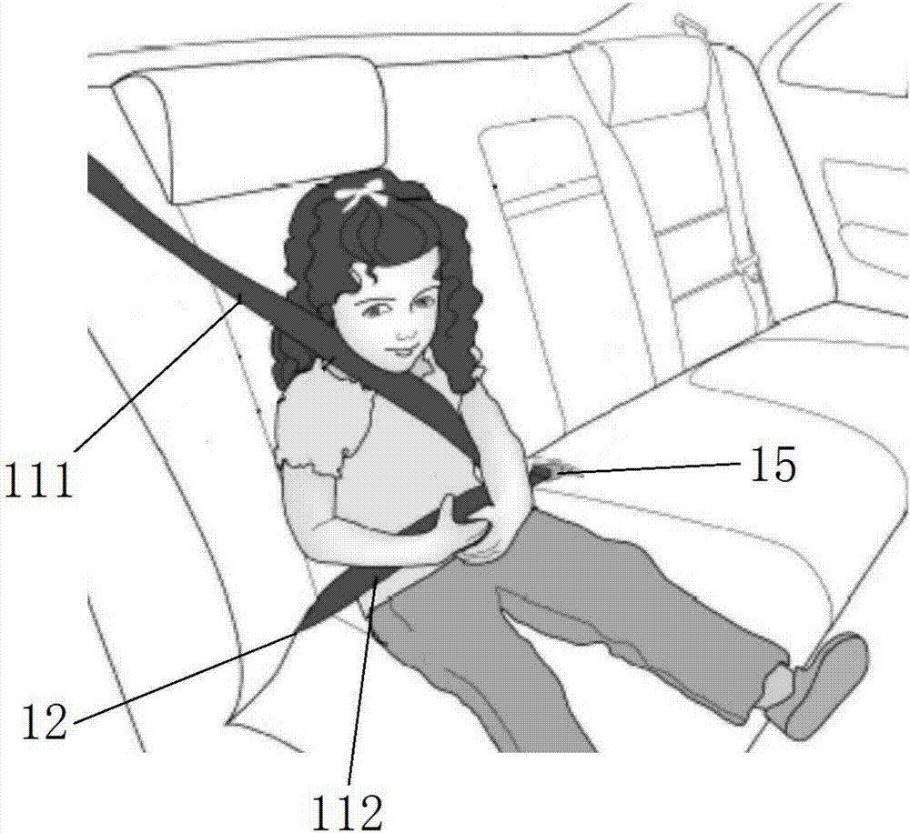 一種汽車(chē)座位安全帶調(diào)節(jié)裝置的制作方法