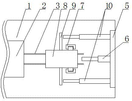 板簧片端部鐓寬鐓厚、卷耳一體機(jī)的制作方法與工藝