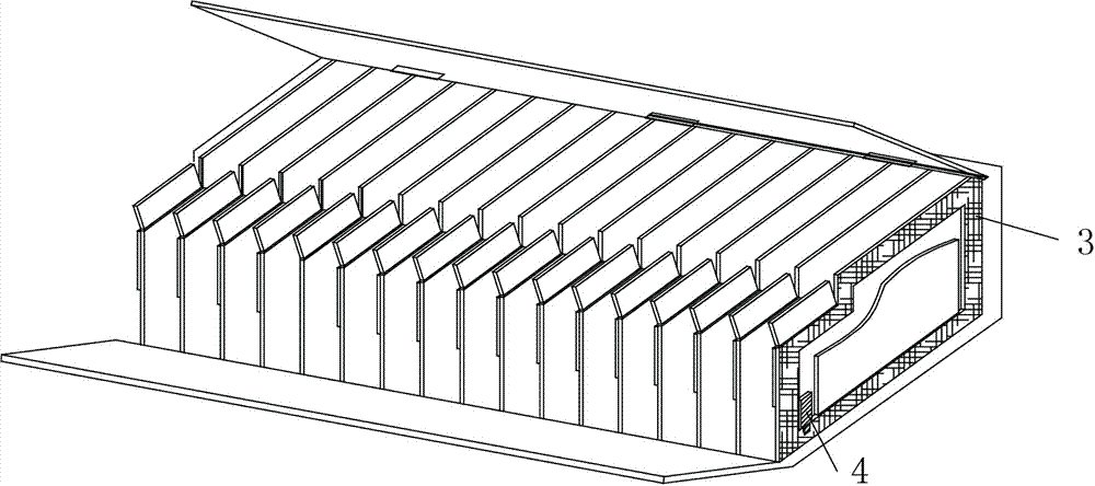 斜向顶标牌模板存放柜的制作方法与工艺