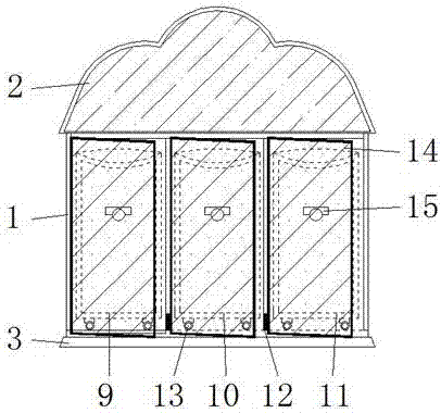 一種便捷式街道分類垃圾桶的制作方法與工藝