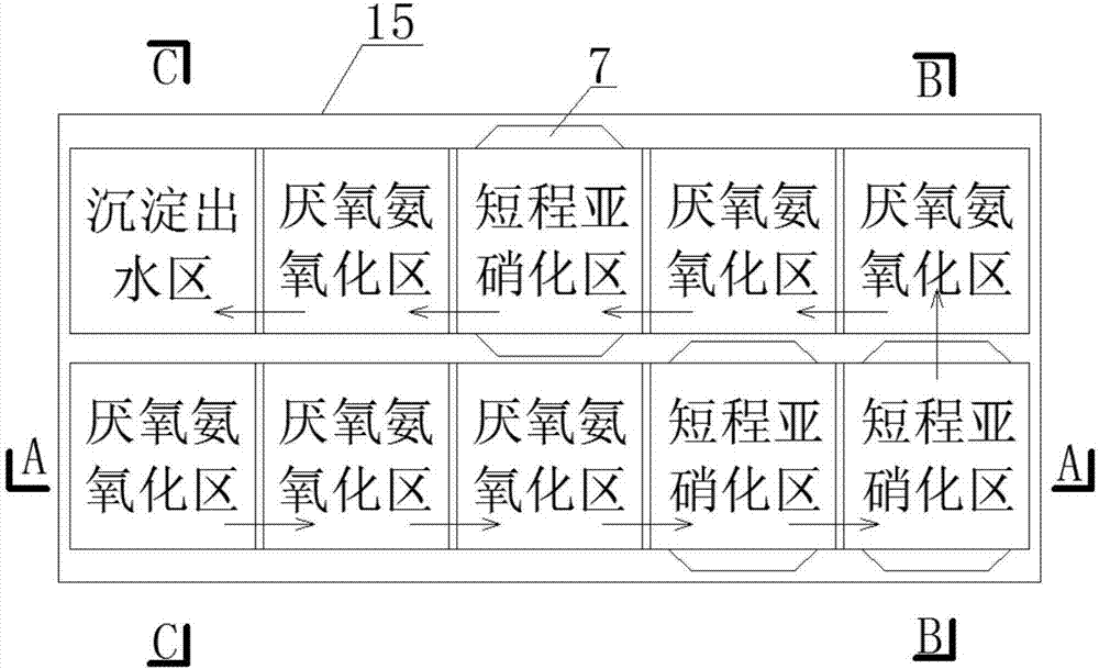 一種處理低C/N污水的光照式反應(yīng)裝置及其運(yùn)行方法與流程