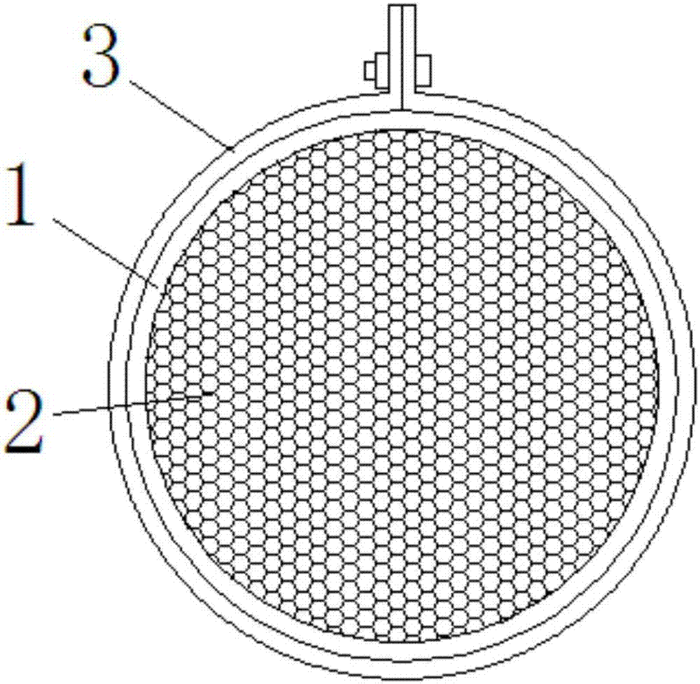 一種用于污水處理管道內(nèi)的可拆卸式濾網(wǎng)結(jié)構(gòu)的制作方法與工藝