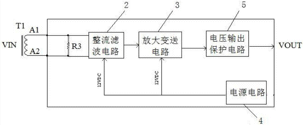 一种基于铁路系统的交流电量隔离变送器的制造方法与工艺