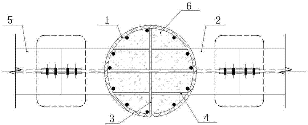 钢梁与混凝土柱连接节点的制作方法与工艺