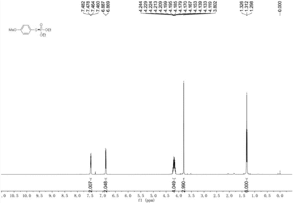 一种双烷氧基硫代膦酸酯的制备方法与流程